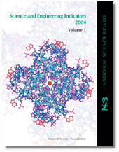 Cover of Science and Engineering Indicators 2004