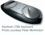 Keybowl (TM) keyboard