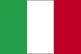Flag of Italy is three equal vertical bands of green (hoist side), white, and red. 2004.