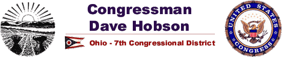 Congressman Dave Hobson Ohio - 7th Congressional District