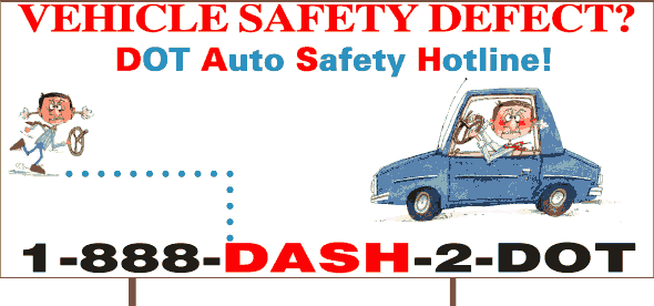 DOT Auto Safety Hotline Billboard