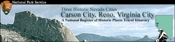 [graphic] Three Historic Nevada Cities Carson City, Reno, Virginia City A National Register of Historic Places Travel Itinerary
