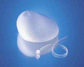(photograph of a breast implant)