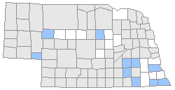 GIF - Counties where specimens were found