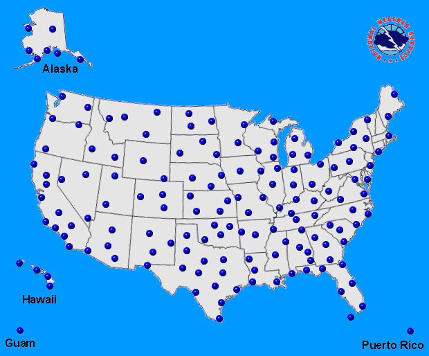 National Doppler Radar Sites