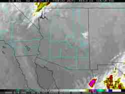 GOES infrared satellite imagery