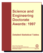 Science and Engineering Doctorate Awards: 1997