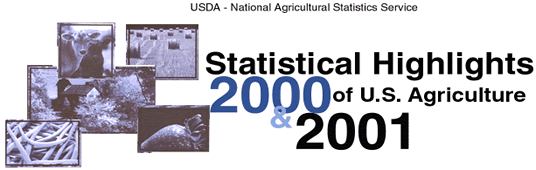 USDA National Agricultural Statistics Service Statistical Highlights of U.S. Agriculture 2000 & 2001