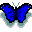 Butterfly graphic.