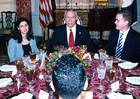 Secretary Powell at the Sixth Annual State Department Iftar Dinner, Washington, DC, November 4, 2004. State Dept. photo.
