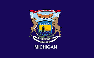 Michigan State Flag