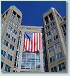 Flag at NSF for 9/11 anniversary