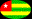 The Bullet format of the Togolese Flag