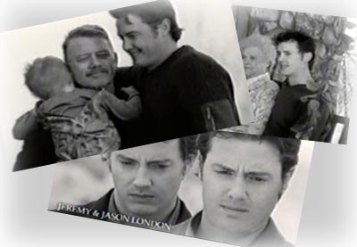 Collage from Actor Jeremy London's TV Spots