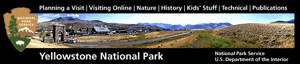 Official Yellowstone National Park Banner