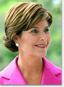 First Lady Laura Bush - White House Photo by Susan Sterner