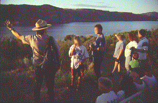 Hundreds of visitors participate in the many Ranger-led activities offered during the summer.