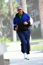 photo of man jogging