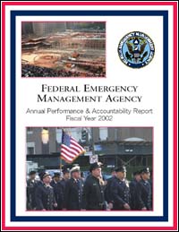 FEMA Annual Performance & Accountability Report For Fiscal Year 2002 Cover