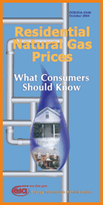 Cover for Residential Natural Gas Prices: What Consumers Should Know