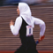 Muslim woman competing