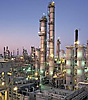 picture of petroleum refinery