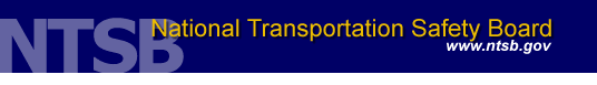 National Transportation Safety Board 