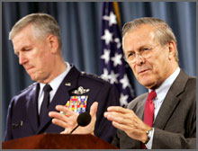 Richard Myers, Donald Rumsfeld