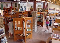 BOOKS AND MORE, THE GRAND CANYON ASSOCIATION BOOKSTORE LOCATED AT CANYON VIEW PLAZA. GRAND CANYON NATIONAL PARK.