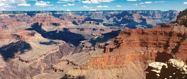 PANORAMIC VIEW OF THE CANYON FROM PIMA POINT ON HERMIT ROAD, GRAND CANYON NATIONAL PARK.