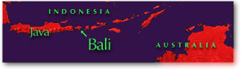 Map of Bali