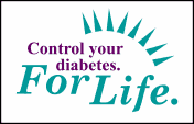 Logo: Control Your Diabetes for Life