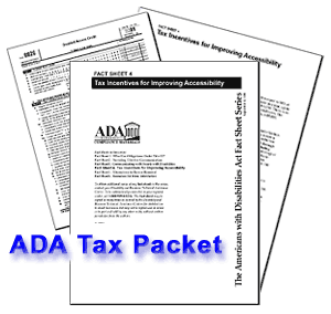 image of three pages from tax packet