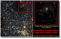Gemini North telescope image of Milky Way