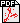 portable document format icon