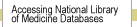 Accessing National Library of Medicine Databases
