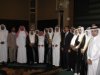 Consul General Alfred Fonteneau with Saudi businessmen celebrating U.S. Independence Day in Al-Ahasa
