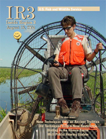 Inside Region 3/August 2004 edtion front cover photo, USFWS