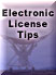 Electronic licensing tips teleconference icon