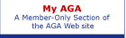 My AGA - A Member-Only Section of the AGA Website