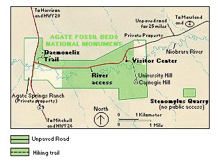 JPG-Map of Agate National Monument.