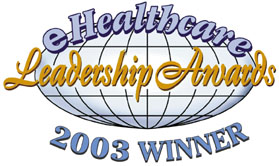 eHealthcare 2003 Award Logo
