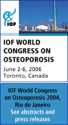 IOF World Congress On Osteoporosis 2006