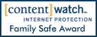 ContentWatch Family Safe Award