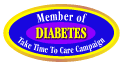 Member of Diabetes Take Time To Care Campaign