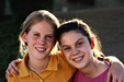 two teen girls