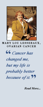 Click here to read Mary Lou's story!