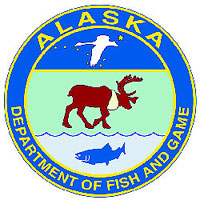 Graphic of the Alaska Fish And Game logo