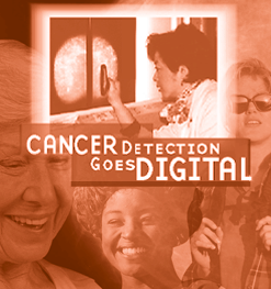 cover photo and headline, CANCER Detection Goes DIGITAL