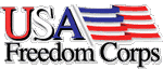 USA freedom corps logo